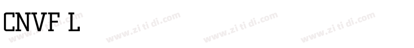 CNVF Light字体转换